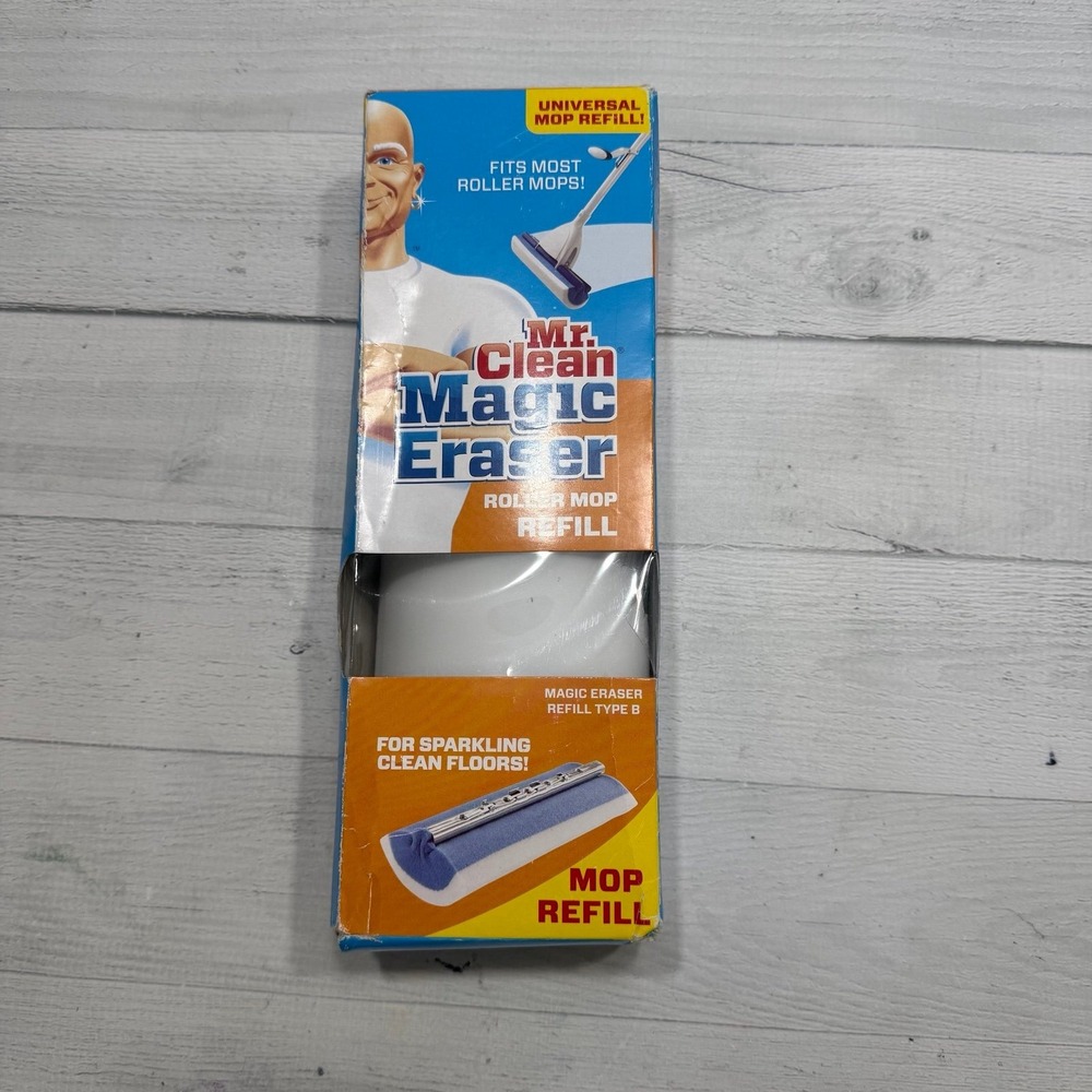 Mr. Clean Magic Eraser Roller Mop Refill‎ Type B - New